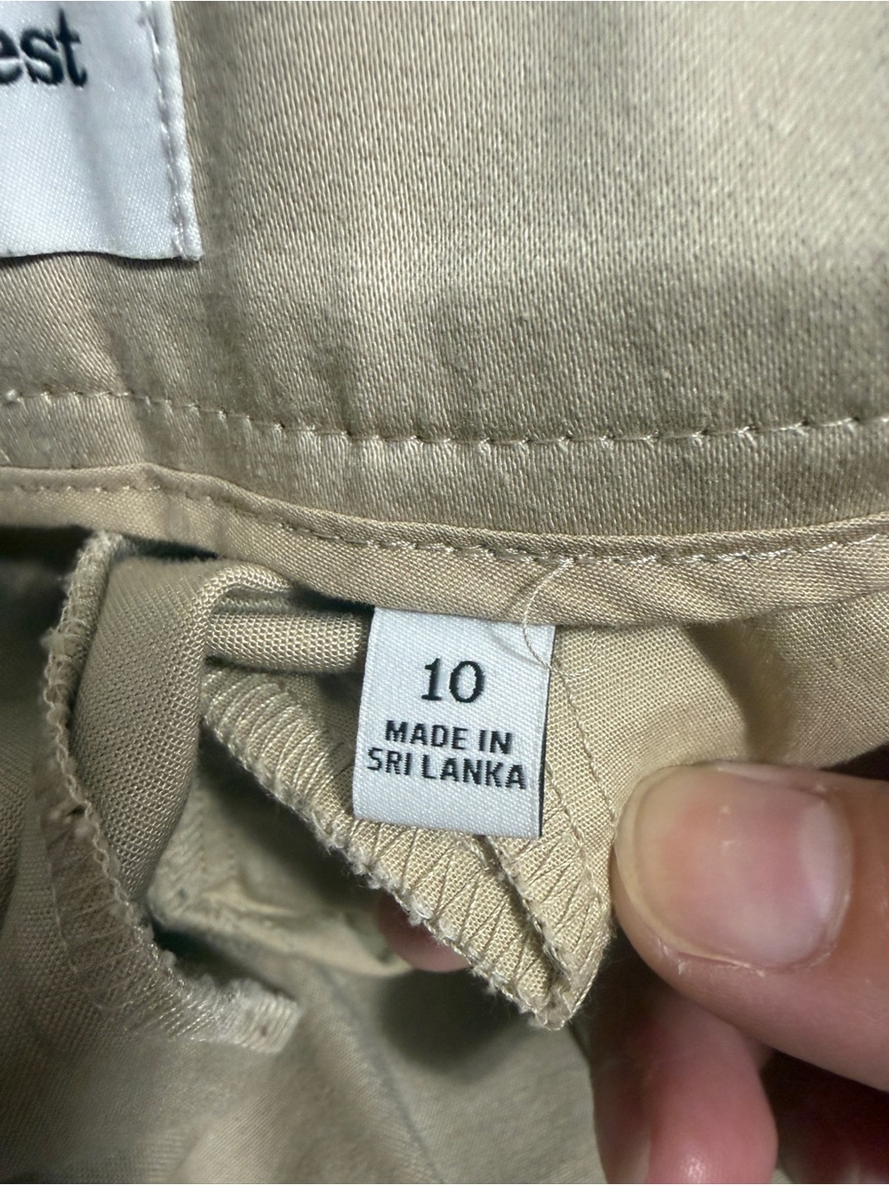 Aritzia Sunday Best Rider Skirt Tan - Picture 7 of 10